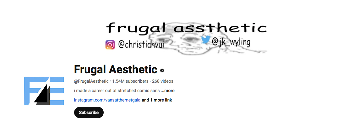 Frugal Aesthetic