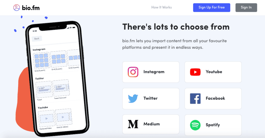 bio.fm key features and benefits