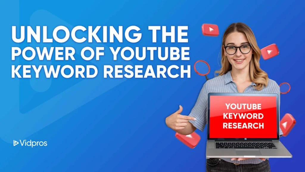 Youtube Keyword Research on Laptop