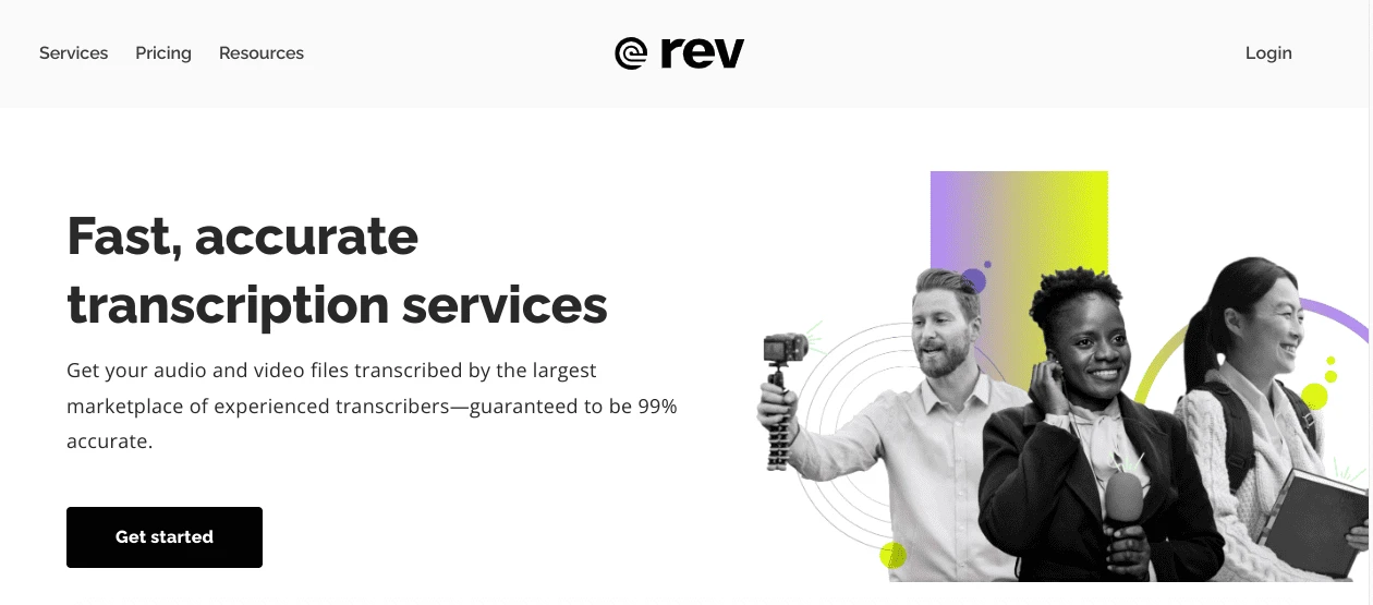 Rev web interface
