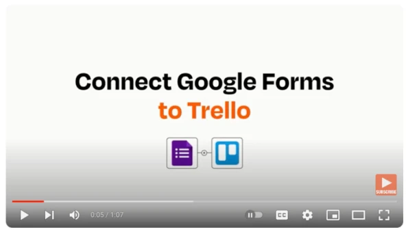 Zapier Integration video
