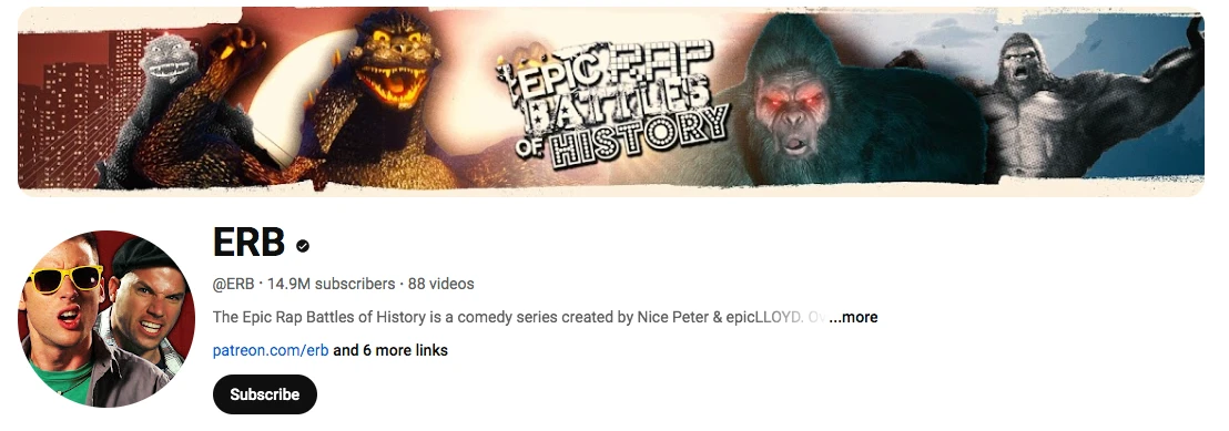 Epic Rap Battles of History