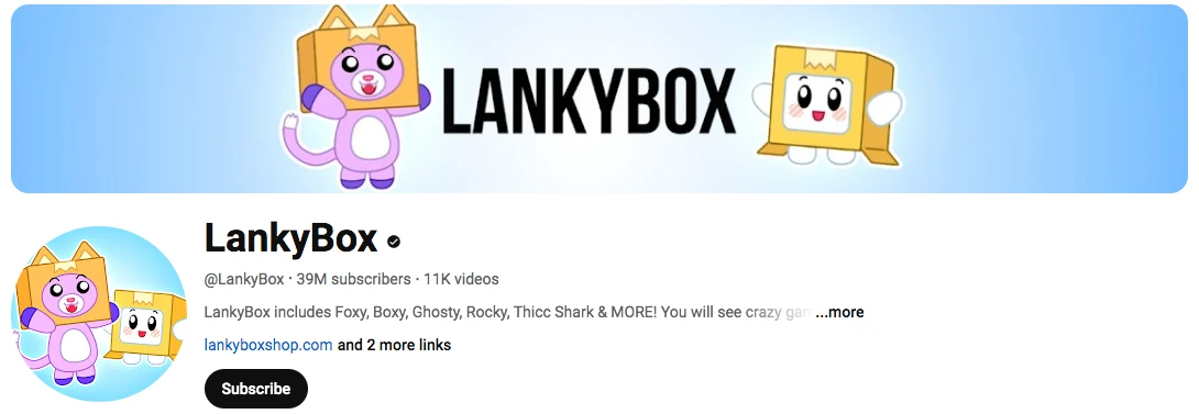 Lankybox