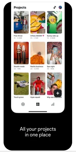 Instagram Edits Project Management Feature