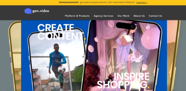 gen.video homepage