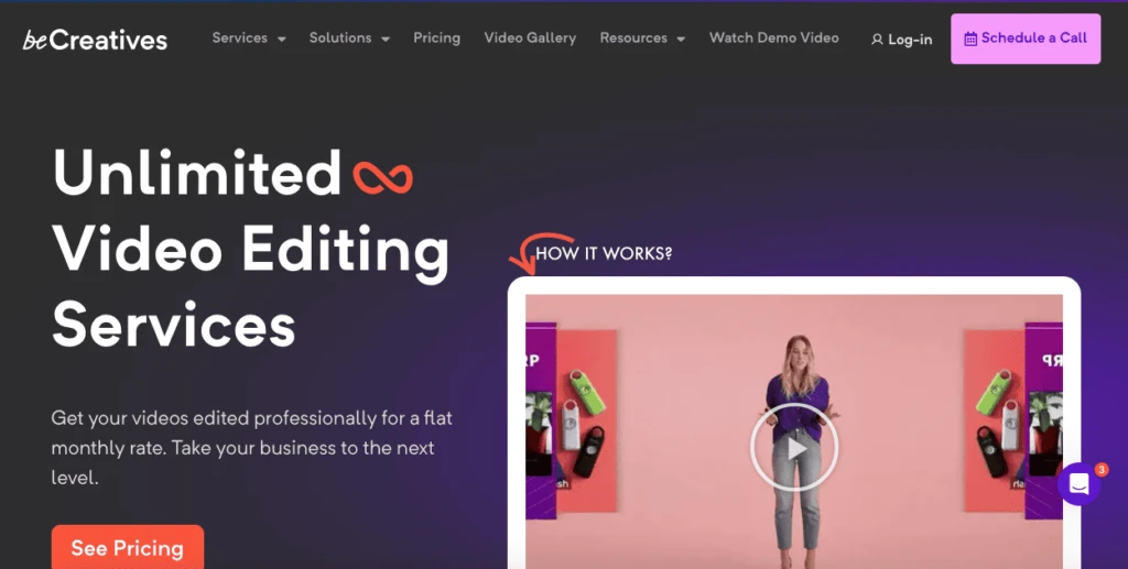 beCreatives Homepage
