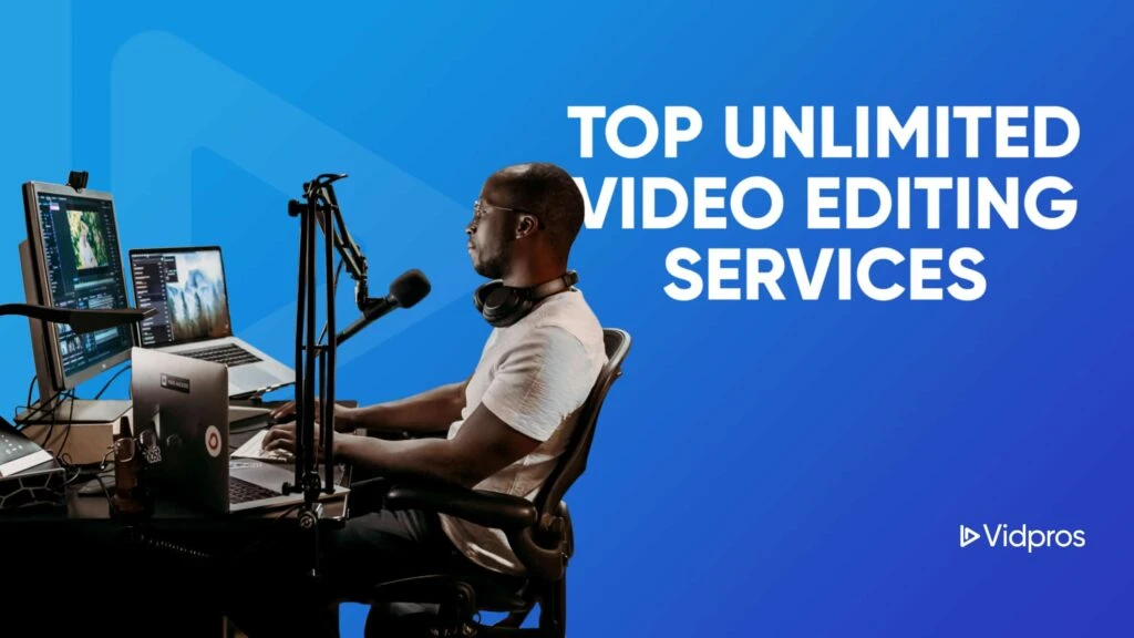 alt="video editor working on a video project"