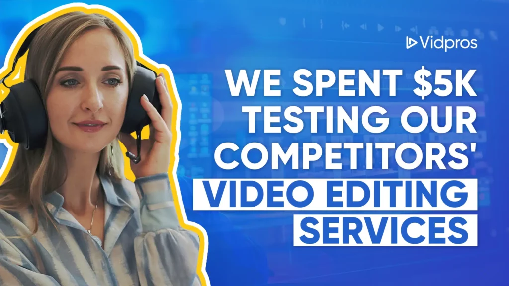 video editing services competitors