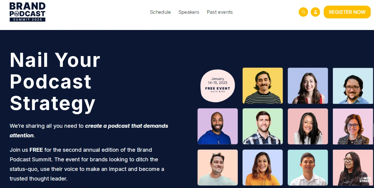 Brand Podcast Summit 2025