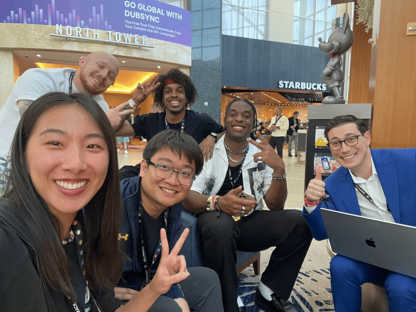 Opus Clip Team at Vidcon 2023
