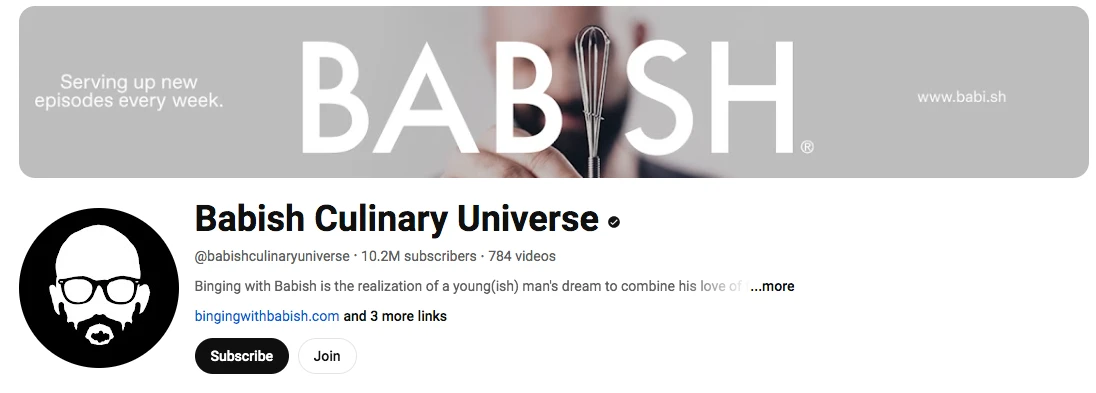 Babish Culinary Universe
