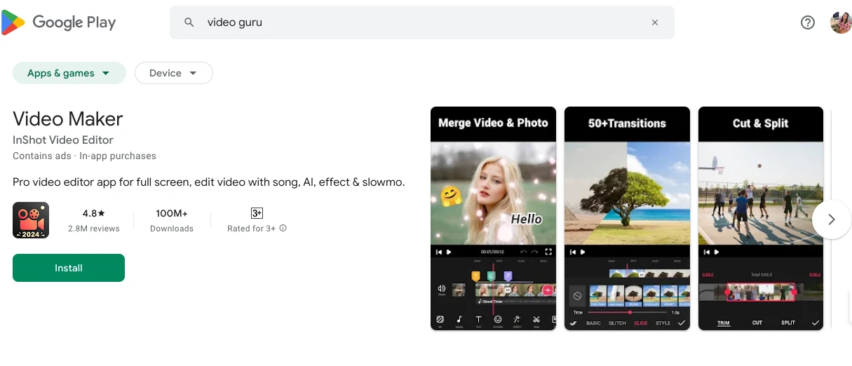 Video Maker aka Video Guru
