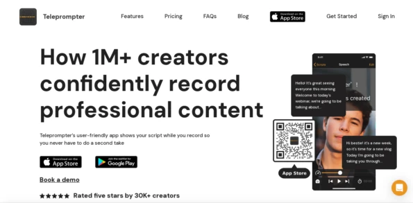 Teleprompter Homepage