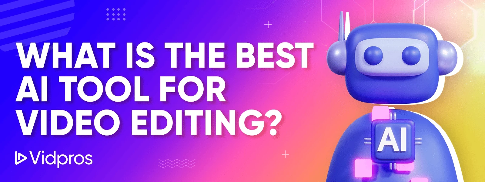 AI tool for video editing