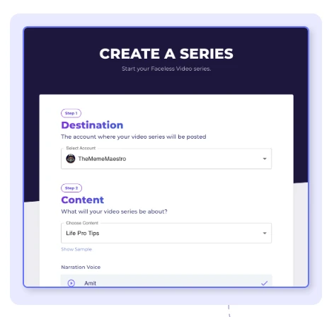 Create Series AutoShorts.ai