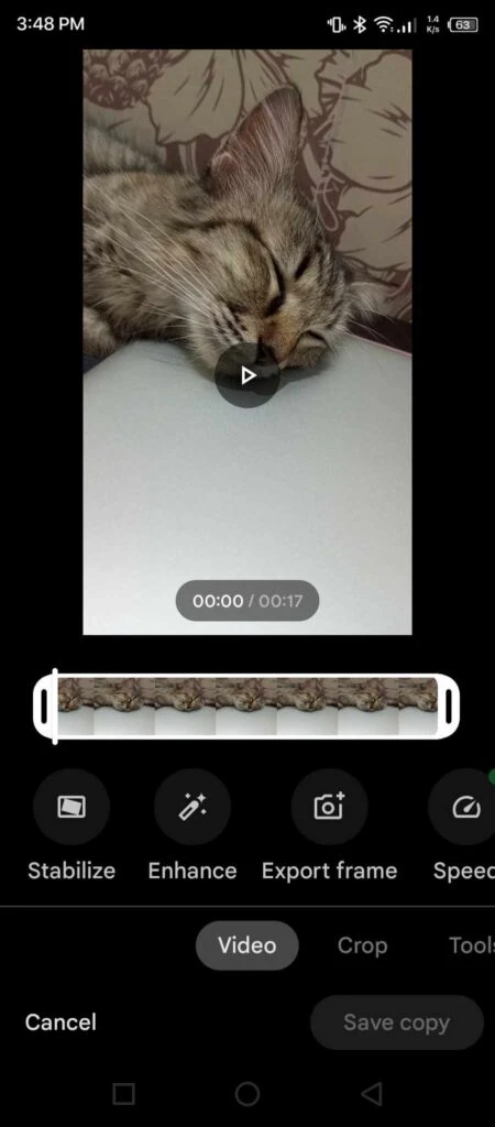 Google Photo Video Editor