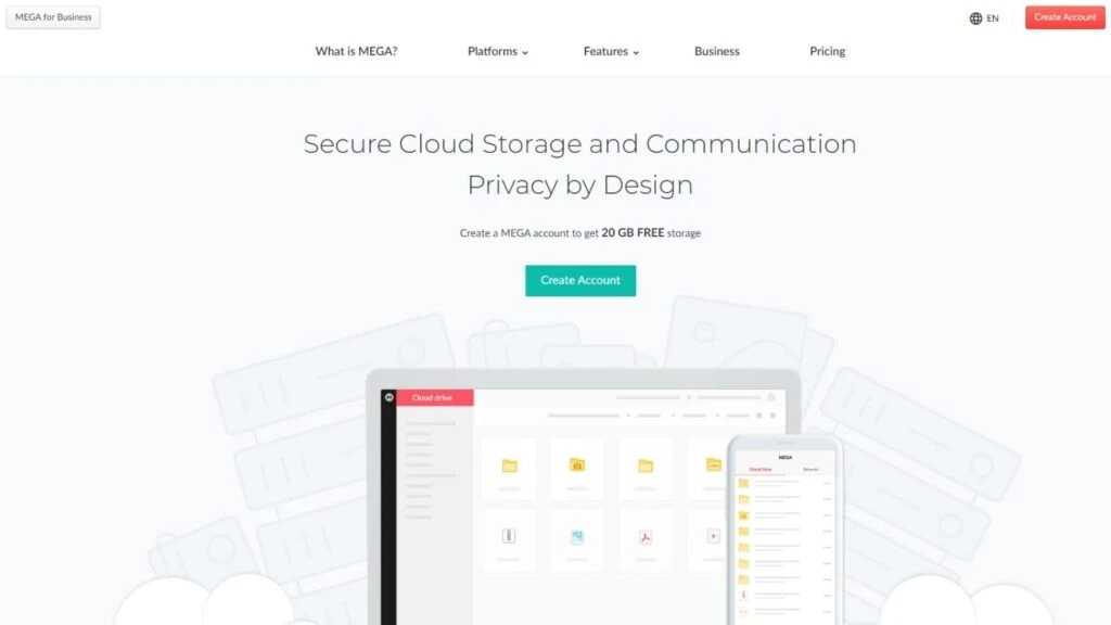 Mega is a Great option for free video storage