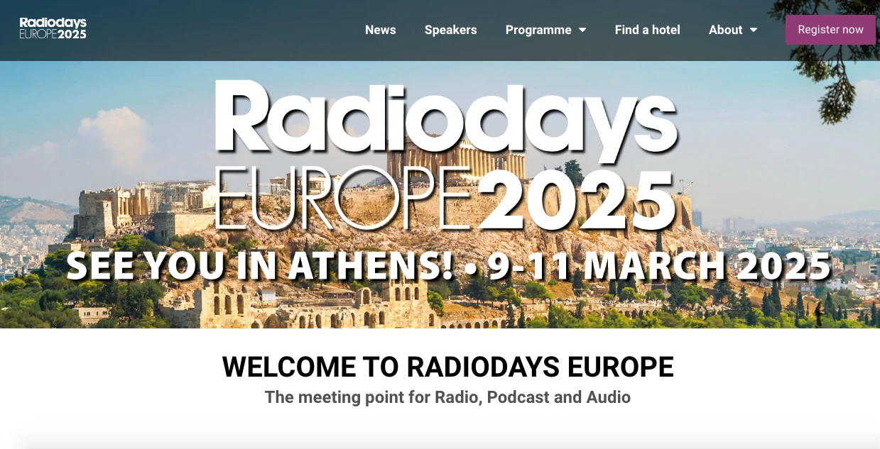 Radiodays Europe 2025