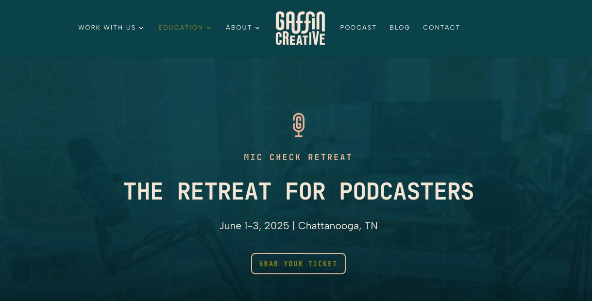 The Retreat for Podcasters 2025