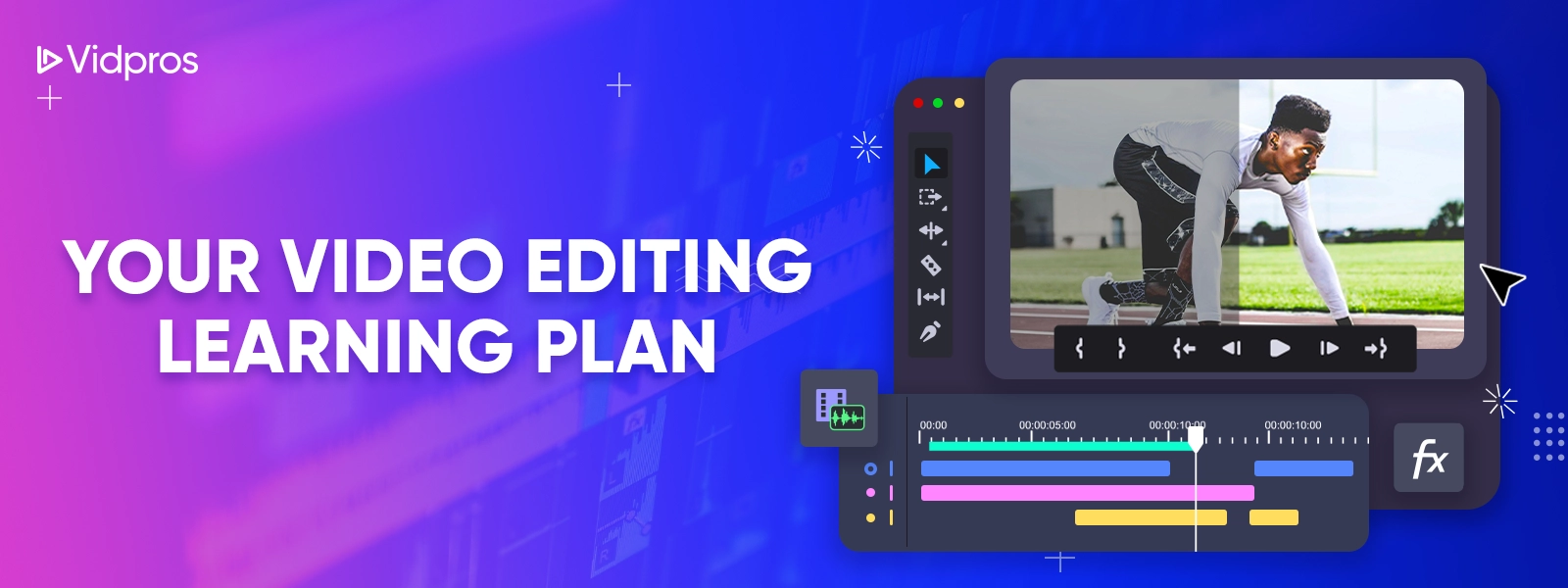 a video editing software on a laptop screen